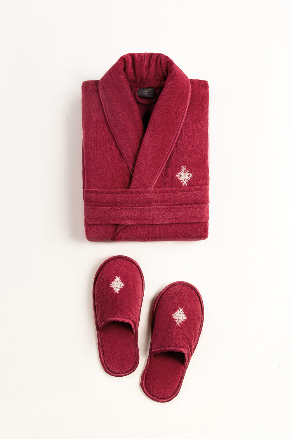 Hibiscus Velour Bathrobe