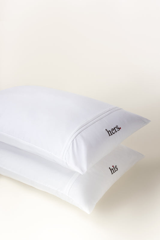 His and Her 2Pcs Pillow Pack