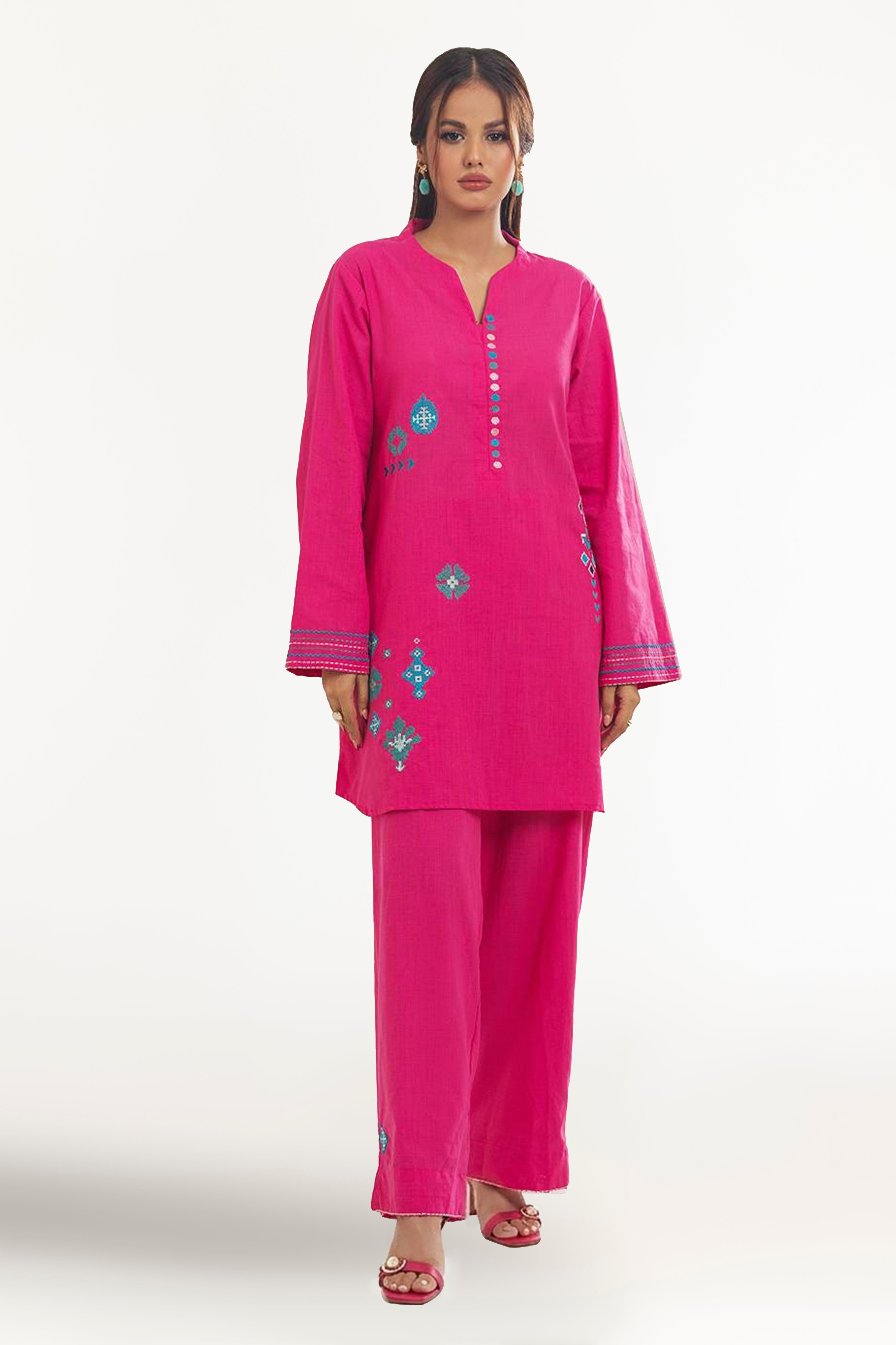 Irish Embroidered Co-Ord Set
