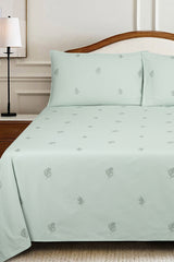 Ice Flow T-150 Embroidered Bed Sheet Set