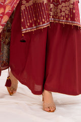 3 Piece Jacquard Suit with Dupatta MJ-52031