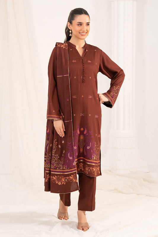 3 Piece Jacquard Suit with Dupatta MJ-52062