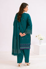 3 Piece Jacquard Suit with Dupatta MJ-52063