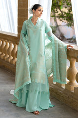 3 Piece Jacquard Suit with Dupatta FE-52021
