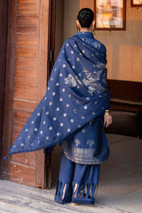 3 Piece Jacquard Suit with Dupatta FE-52025
