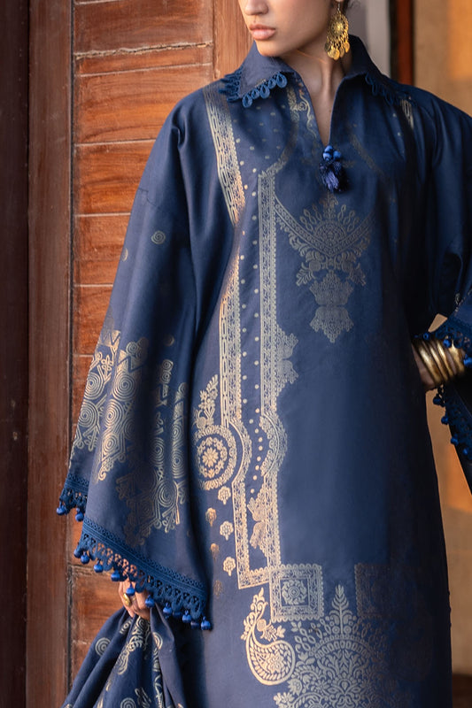 3 Piece Jacquard Suit with Dupatta FE-52025