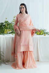 3 Piece Jacquard Suit with Dupatta FE-52126