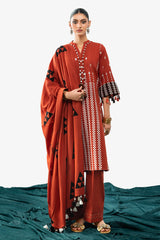 3 Piece Jacquard Suit with Dupatta MJ-52027
