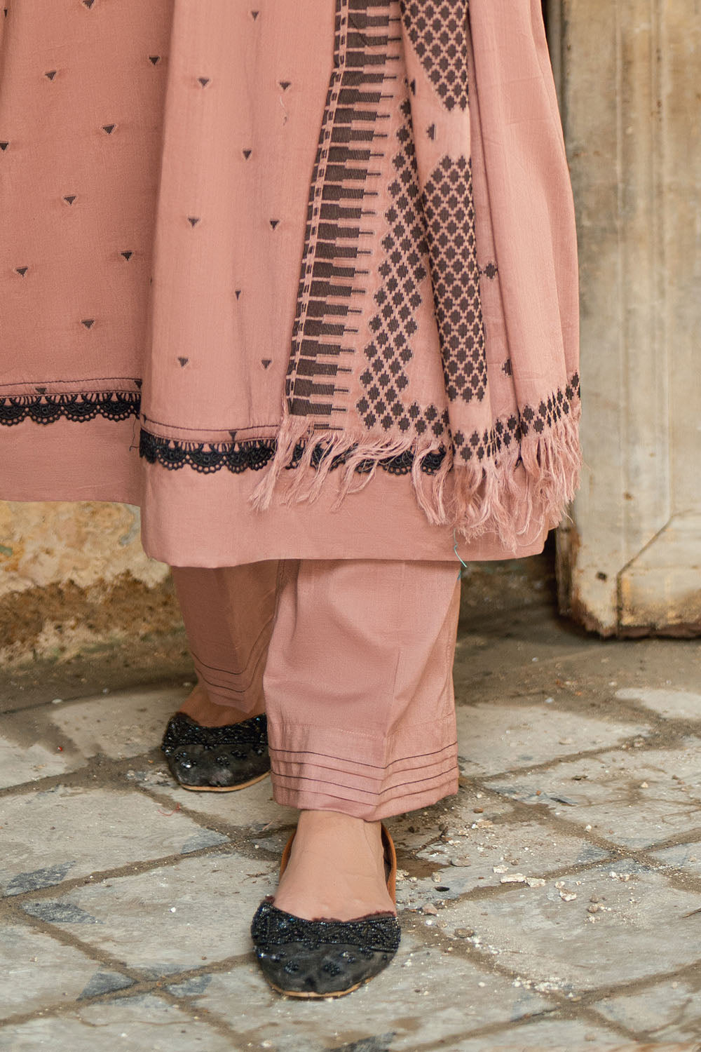 3 Piece Jacquard Suit with Jacquard Shirt and Dyed Trouser MJ-52028