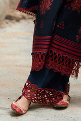 3 Piece Jacquard Suit with Jacquard Shirt and Dyed Trouser MJ-52029