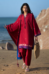 3 Piece Jacquard Suit with Jacquard Dupatta MJ-62001