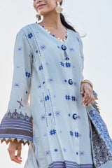 3 Piece Jacquard Suit with Jacquard Dupatta MJ-62003