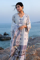 3 Piece Jacquard Suit with Jacquard Dupatta MJ-62003