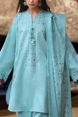 3 Piece Jacquard Suit with Jacquard Dupatta MJ-62004