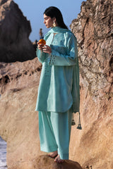 3 Piece Jacquard Suit with Jacquard Dupatta MJ-62004