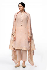 3 Piece Jacquard Suit with Jacquard Dupatta MJ-62005