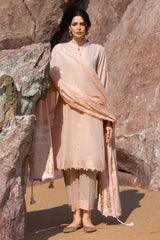 3 Piece Jacquard Suit with Jacquard Dupatta MJ-62005