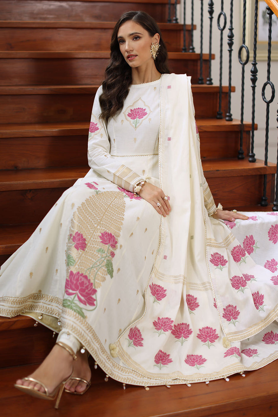 3 Piece Jacquard Suit