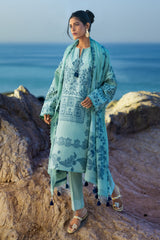 3 Piece Jacquard Suit with Jacquard Dupatta MJ-62007