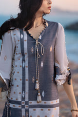 2 Piece Jacquard Suit JT-52001