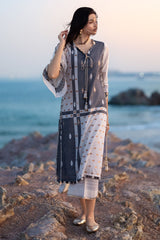 2 Piece Jacquard Suit JT-52001