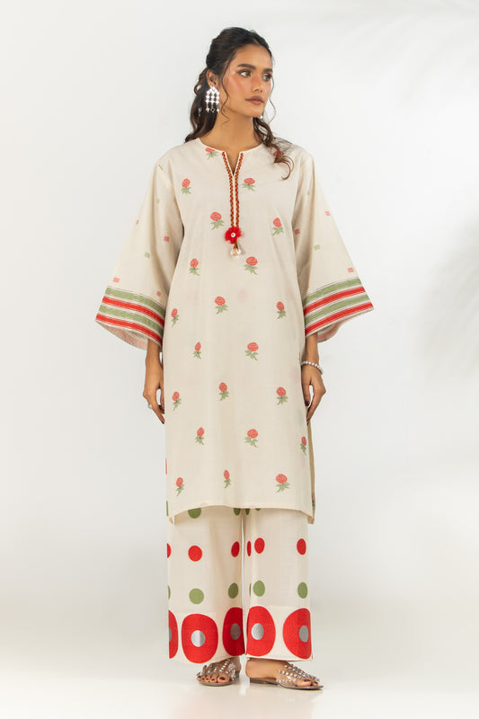 Jacquard Dyed Co-Ord Set IPST-77104