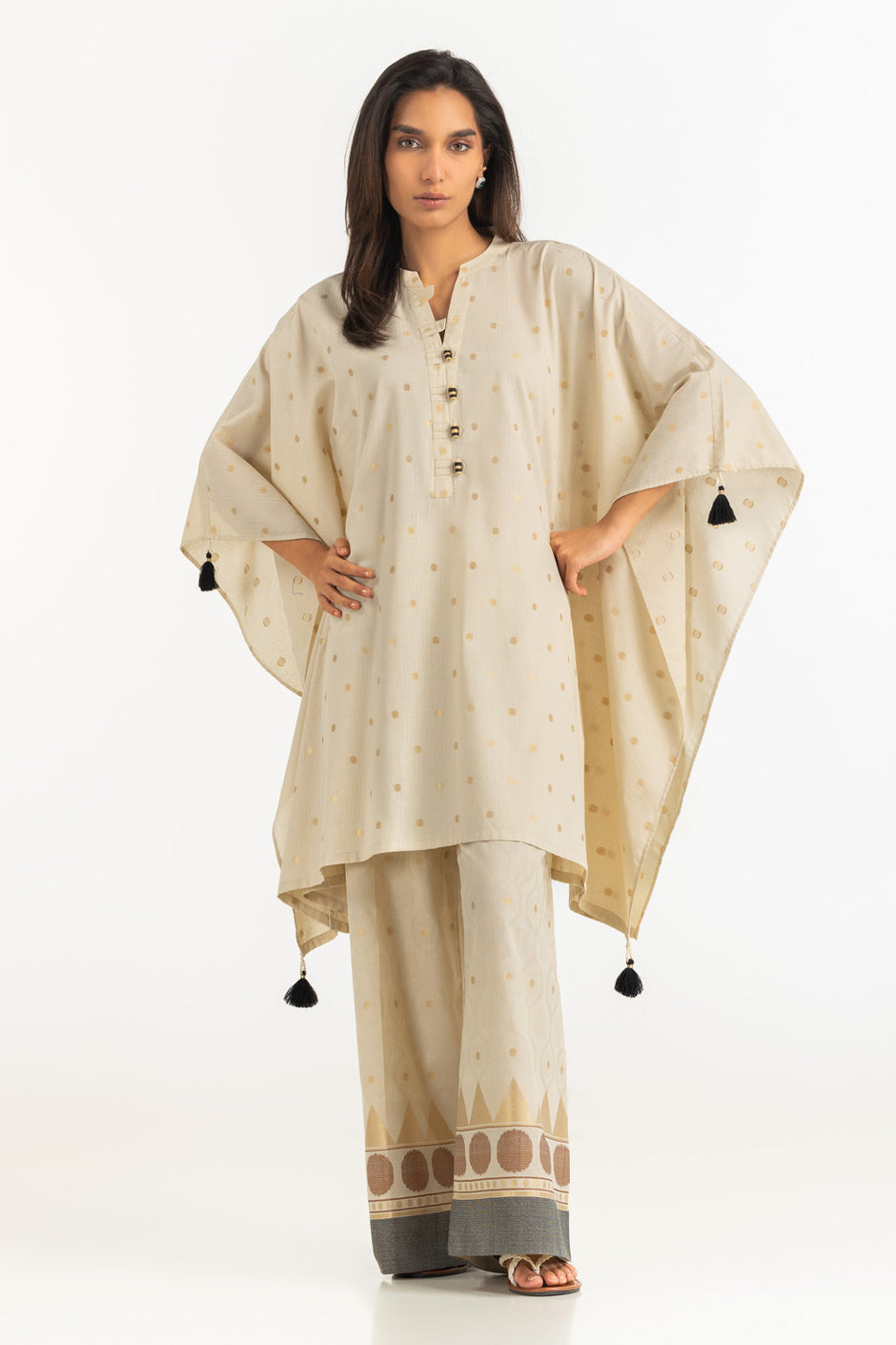 Jacquard Dyed Co-Ord Set IPST-77116