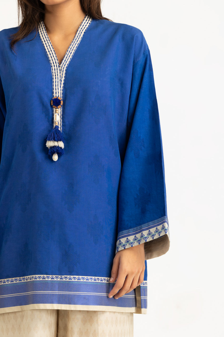 Jacquard Dyed Co-Ord Set