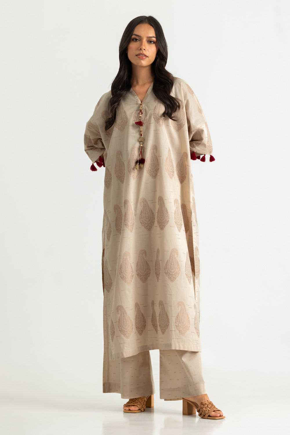 Jacquard Dyed Co-Ord Set