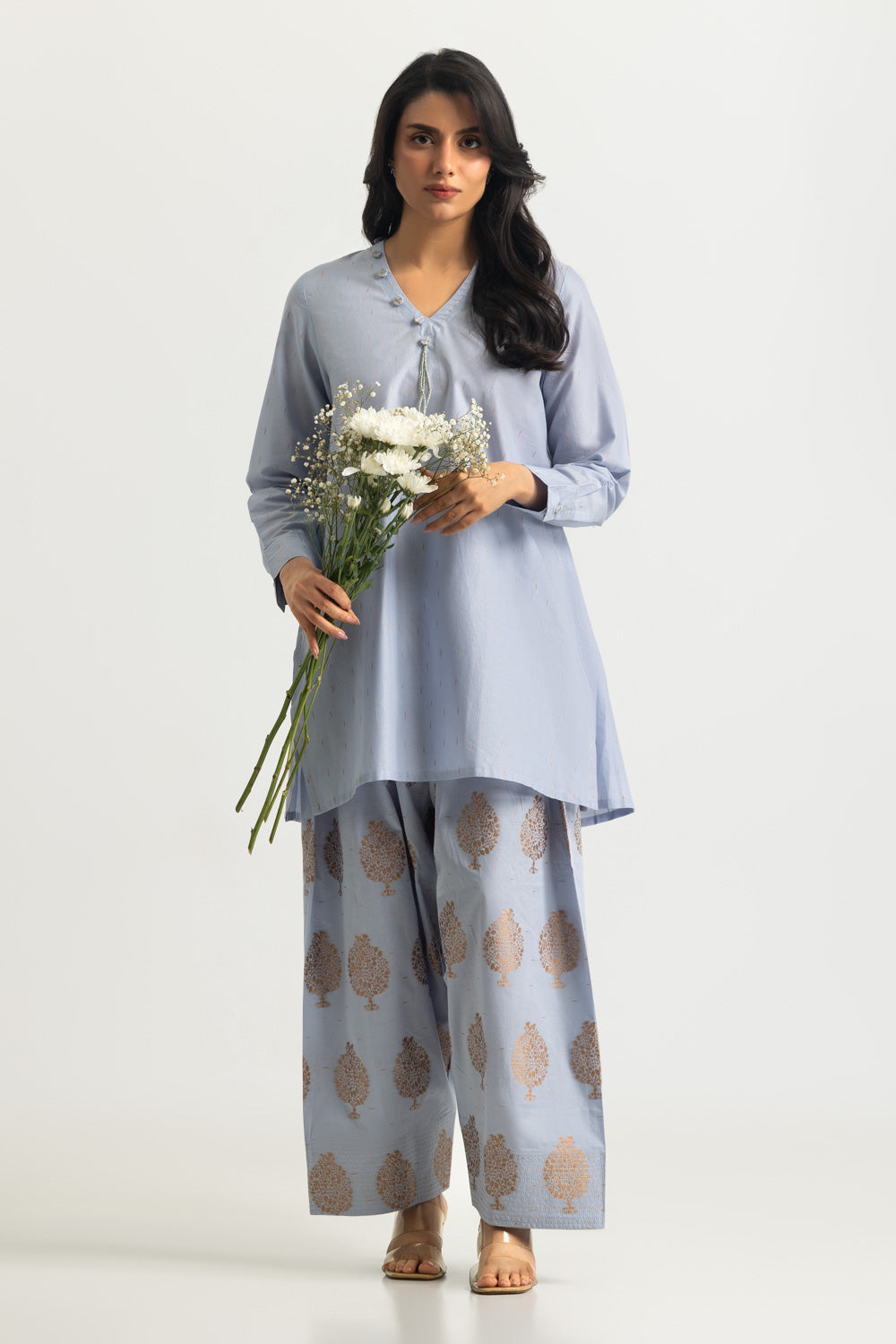 Jacquard Dyed Co-Ord Set