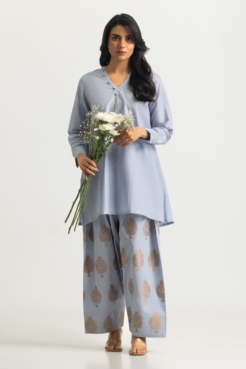 Jacquard Dyed Co-Ord Set