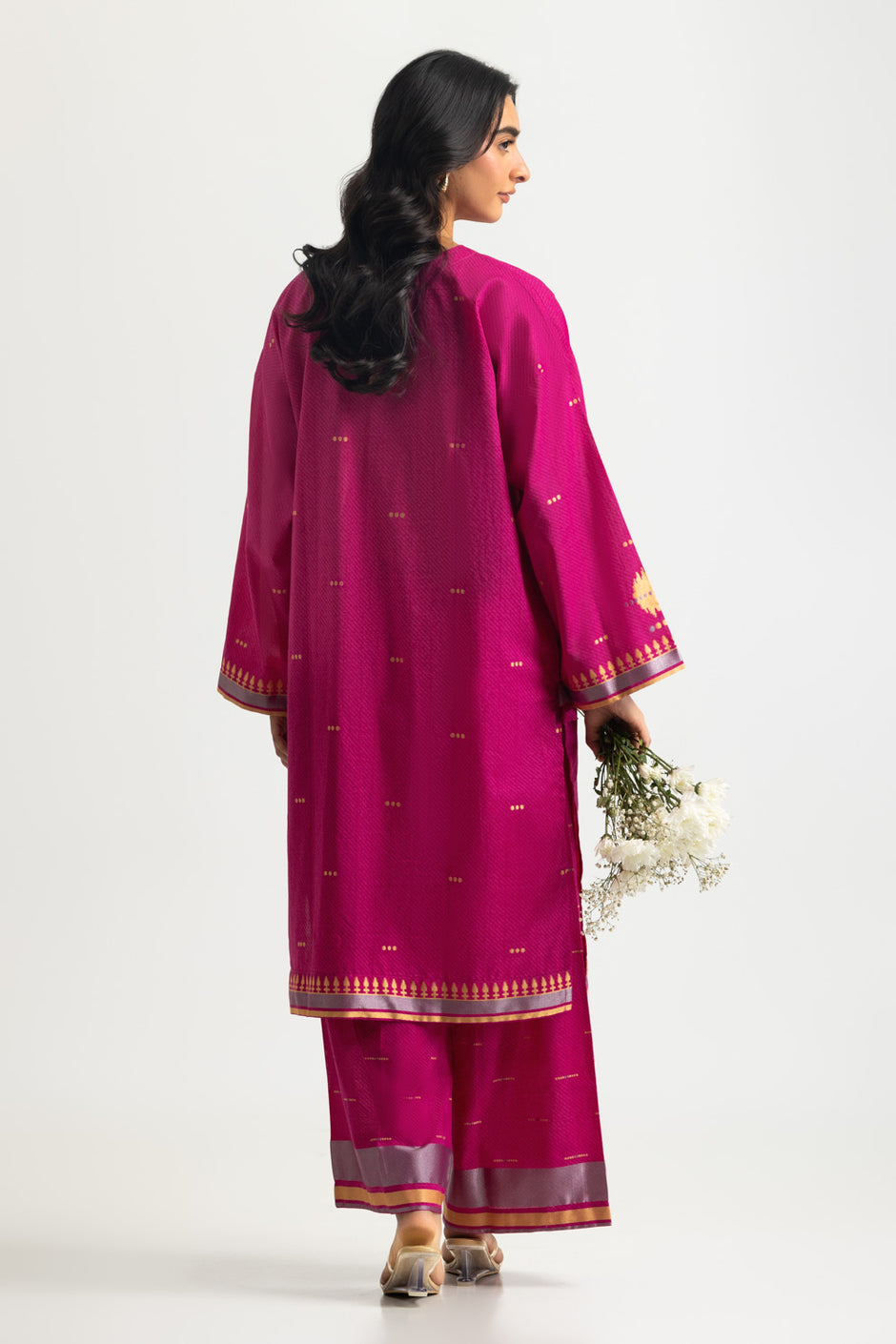 Jacquard Dyed Co-Ord Set