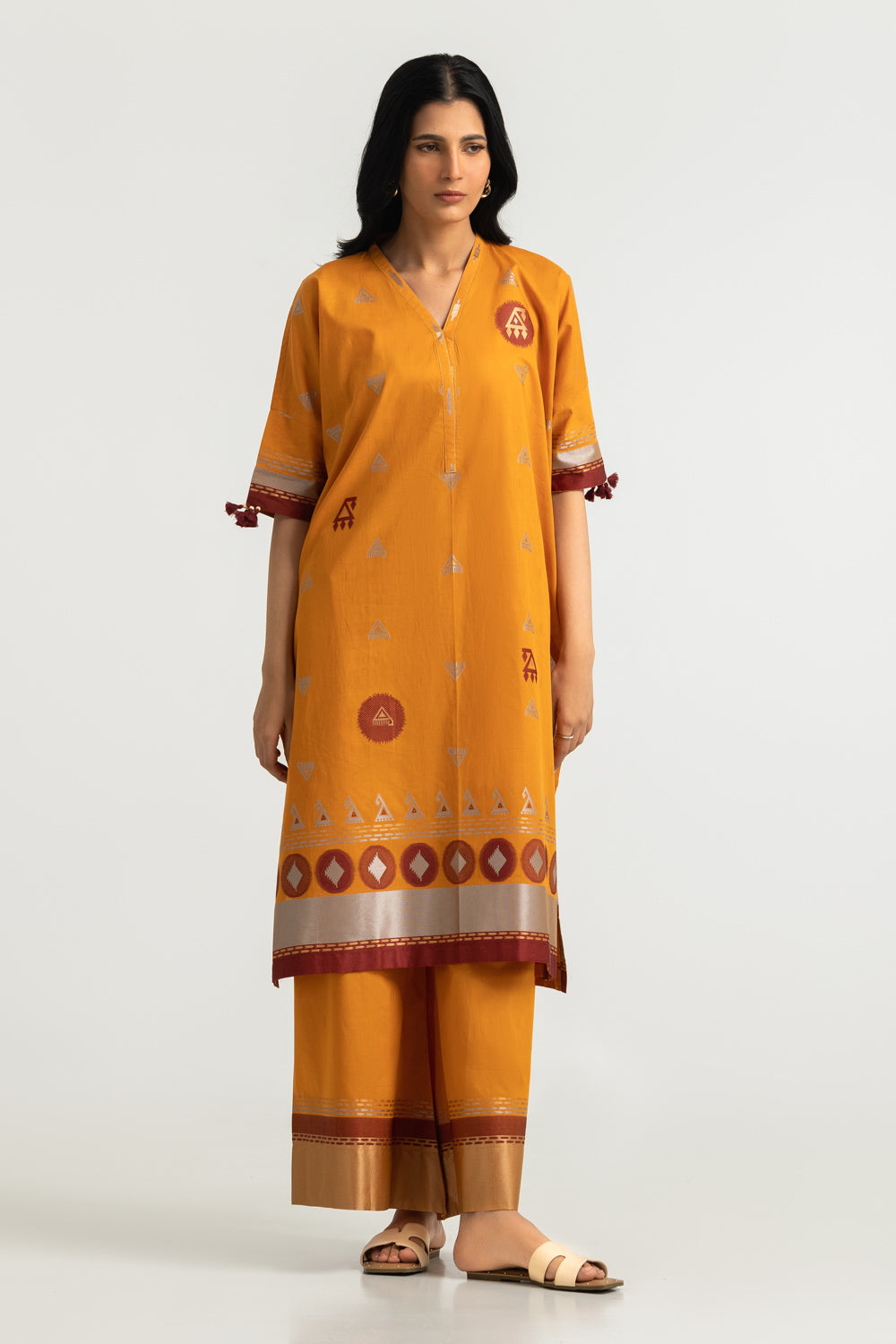 Jacquard Dyed Co-Ord Set