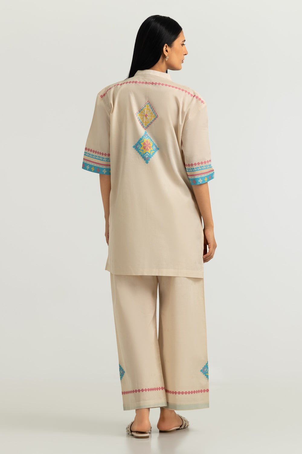 Jacquard Dyed Co-Ord Set