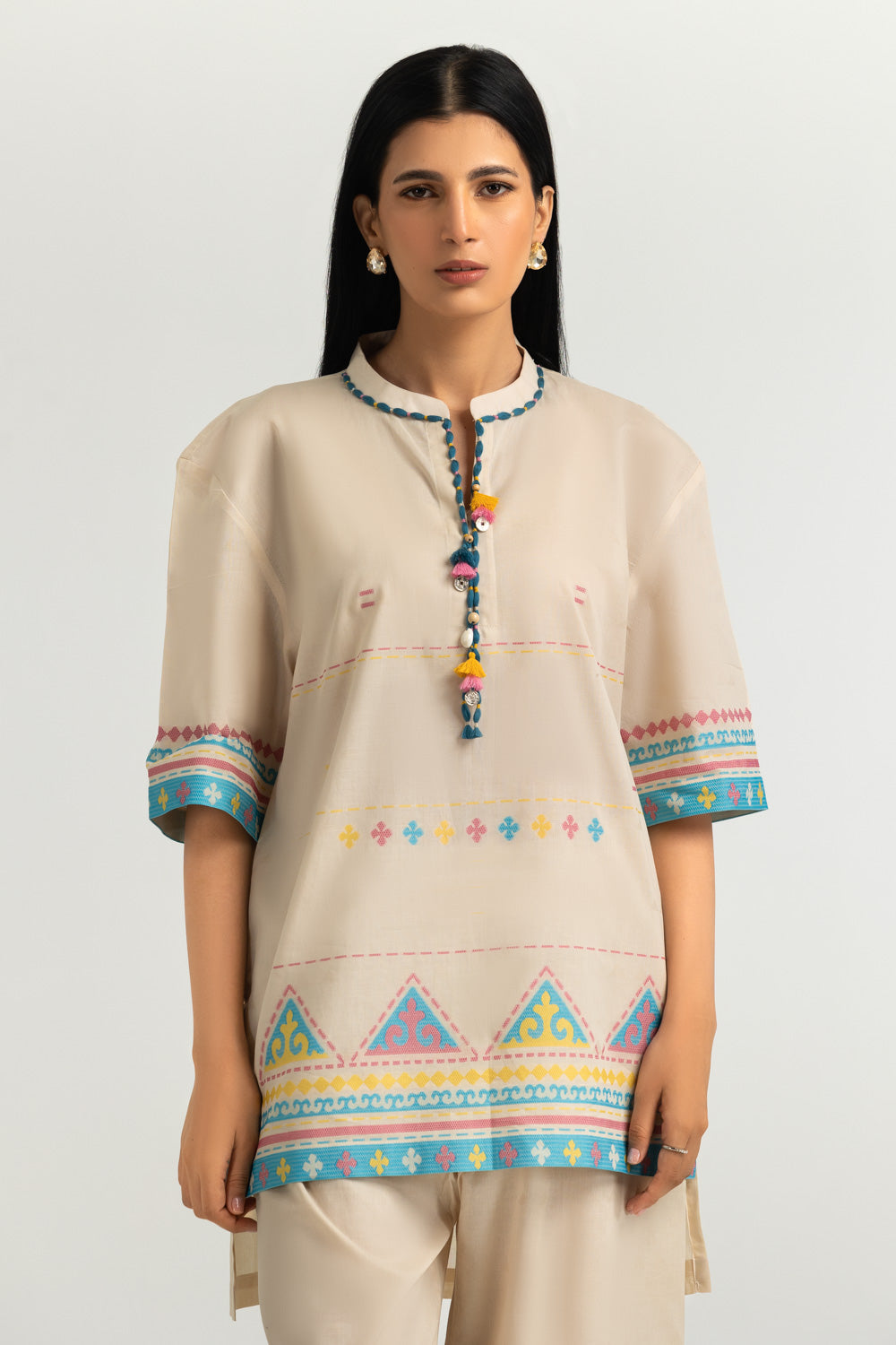 Jacquard Dyed Co-Ord Set