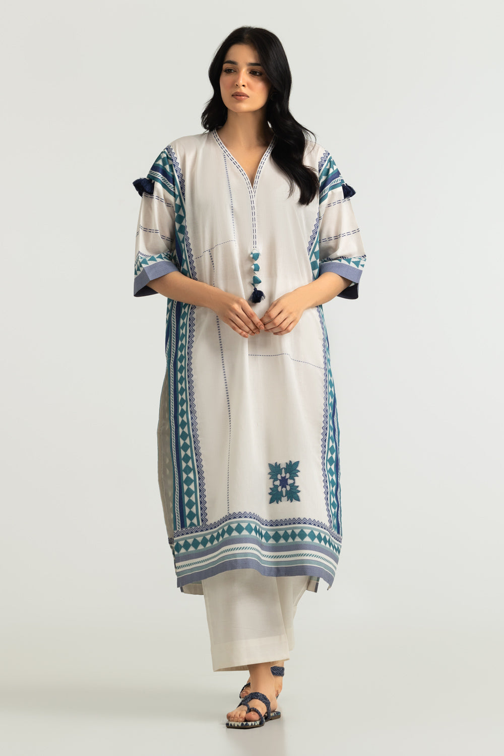 Jacquard Dyed Co-Ord Set