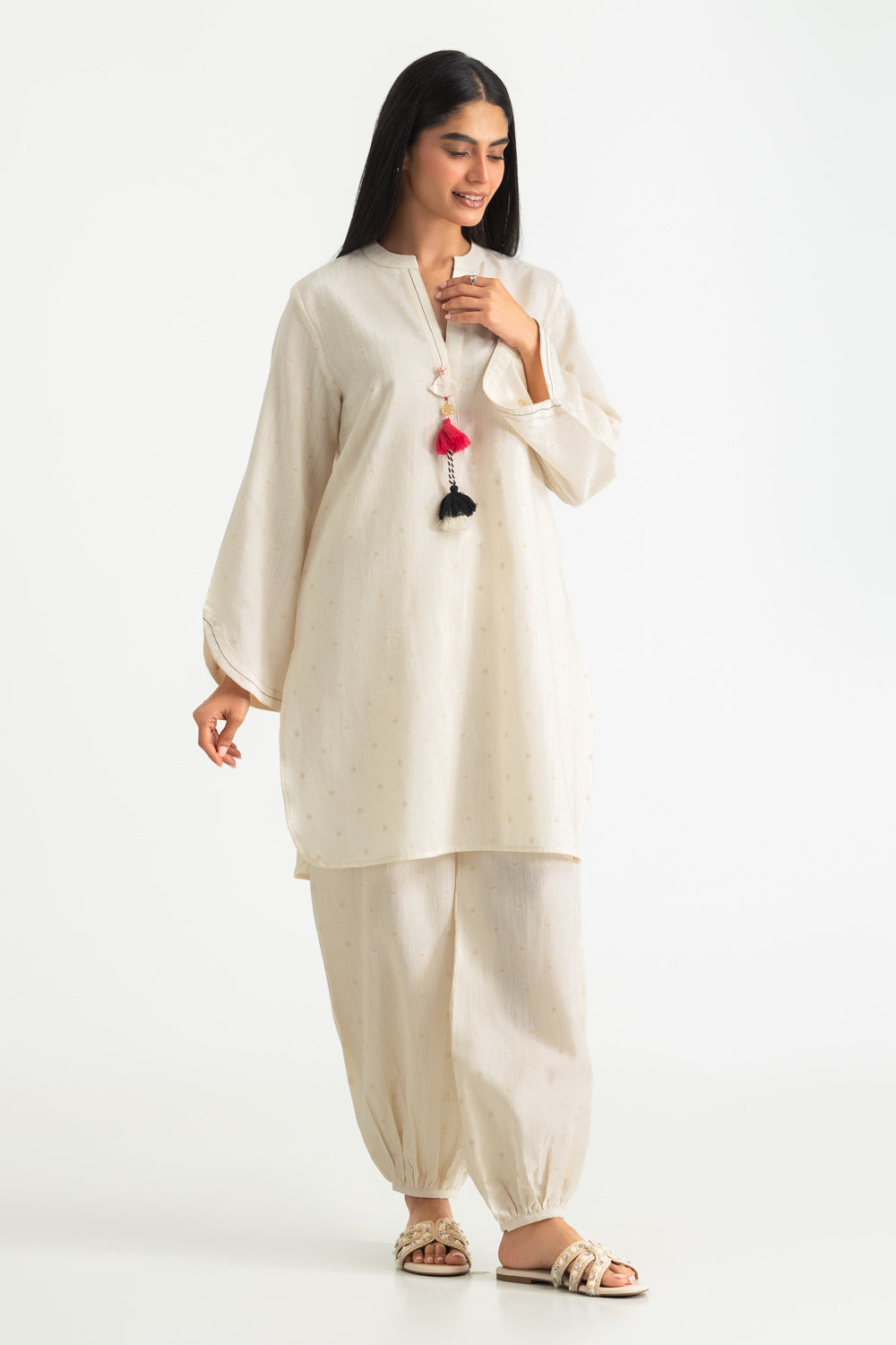 Jacquard Dyed Co-Ord Set