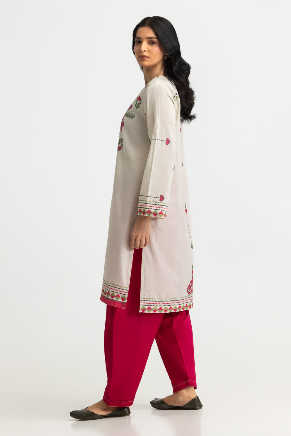 Jacquard Dyed Shirt And Trouser
