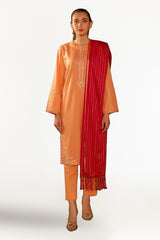 Jacquard Embroidered Shirt And Jacquard Dupatta WGK-JQW-DE-2956