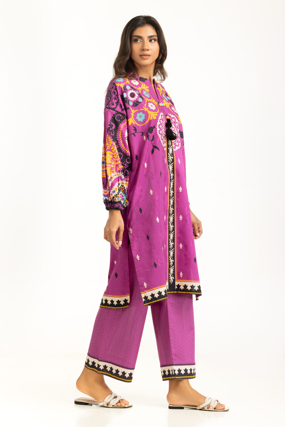 Jacquard Printed Co-Ord Set IPST-44979