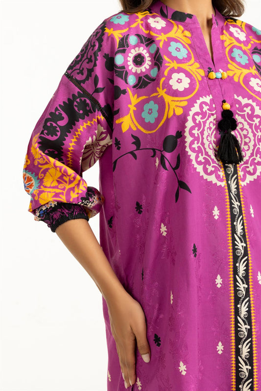 Jacquard Printed Co-Ord Set IPST-44979