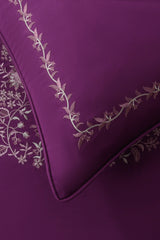 Jewel T-400 Embroidered Quilt Cover Set