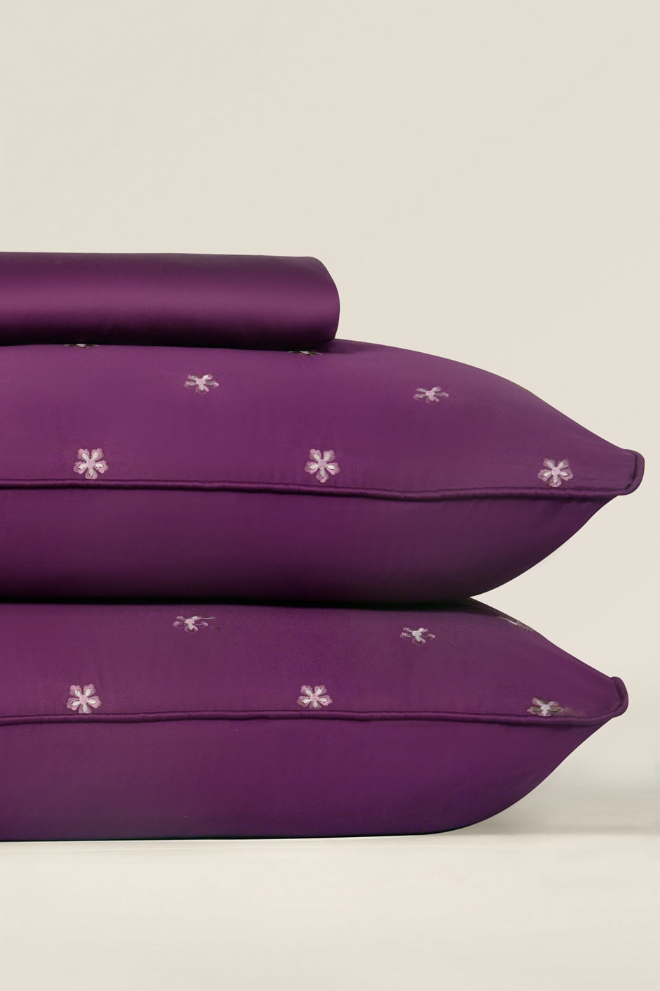 Jewel T-400 Embroidered Bed Sheet Set
