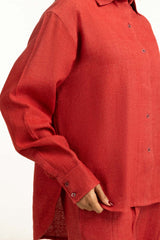 Jute Dyed Co-Ord Set IPST-55107