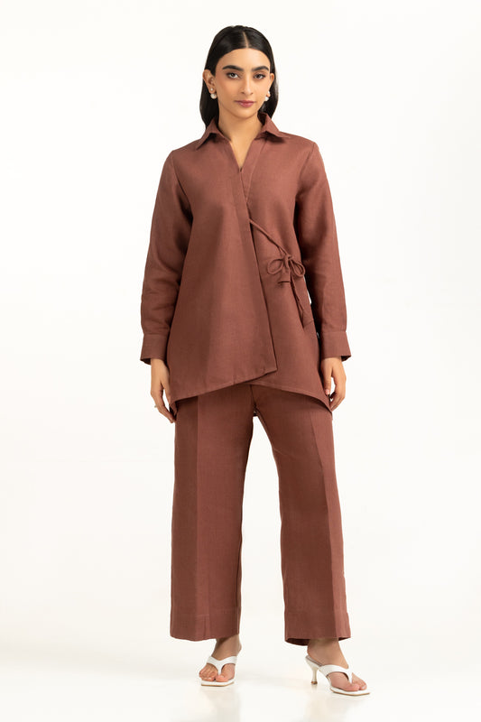 Jute Dyed Co-Ord Set IPST-55108