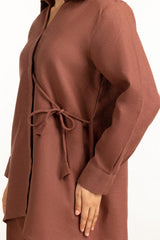 Jute Dyed Co-Ord Set IPST-55108