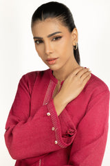 Jute Embroidered Co-Ord Set IPST-55181