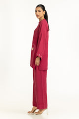 Jute Embroidered Co-Ord Set IPST-55181