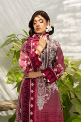 3 Piece Printed Khaddar Suit with Dupatta SD-52187