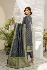3 Piece Printed Khaddar Suit with Dupatta SD-52188